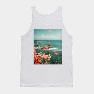 Flamingo Beach Tank Top